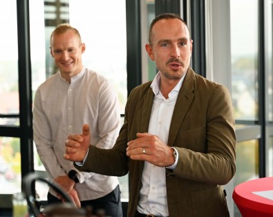 Bilder der Pressekonferenz